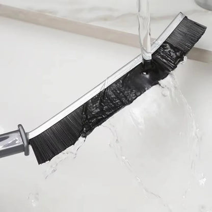 Bathroom Kitchen Gap Cleaning Brush Durable Grout Hard Bristle Long Handle Cleaner Brush for Tile Gaps Window Frames Door Track