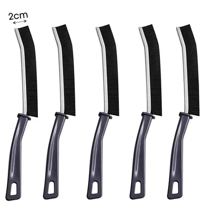 Bathroom Kitchen Gap Cleaning Brush Durable Grout Hard Bristle Long Handle Cleaner Brush for Tile Gaps Window Frames Door Track
