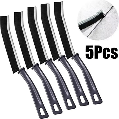 Bathroom Kitchen Gap Cleaning Brush Durable Grout Hard Bristle Long Handle Cleaner Brush for Tile Gaps Window Frames Door Track