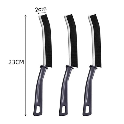 Bathroom Kitchen Gap Cleaning Brush Durable Grout Hard Bristle Long Handle Cleaner Brush for Tile Gaps Window Frames Door Track